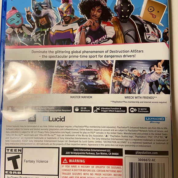 Destruction Allstars Ps5 - Picture 3 of 5